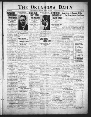 The Oklahoma Daily (Norman, Okla.), Vol. 8, No. 138, Ed. 1 Saturday, March 15, 1924