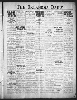 The Oklahoma Daily (Norman, Okla.), Vol. 8, No. 154, Ed. 1 Thursday, April 3, 1924