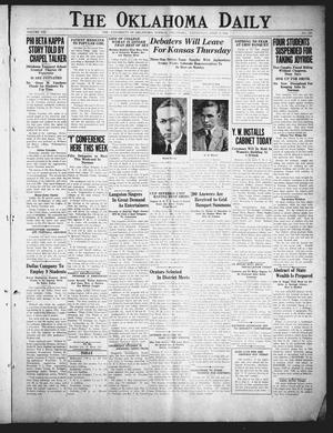 The Oklahoma Daily (Norman, Okla.), Vol. 8, No. 159, Ed. 1 Wednesday, April 9, 1924