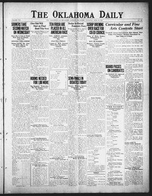 The Oklahoma Daily (Norman, Okla.), Vol. 8, No. 168, Ed. 1 Thursday, April 24, 1924