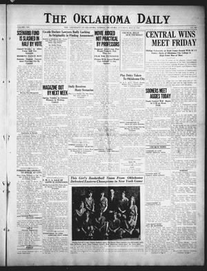 The Oklahoma Daily (Norman, Okla.), Vol. 8, No. 188, Ed. 1 Saturday, May 17, 1924
