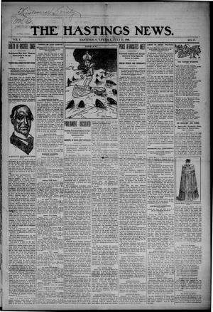 The Hastings News. (Hastings, Okla. Terr.), Vol. 5, No. 17, Ed. 1 Friday, July 27, 1906