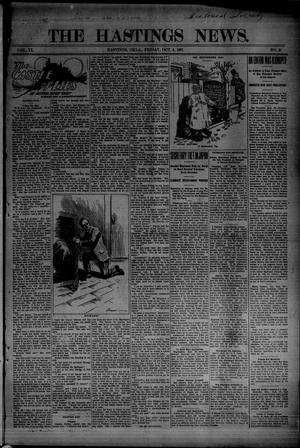 The Hastings News. (Hastings, Okla.), Vol. 6, No. 27, Ed. 1 Friday, October 4, 1907