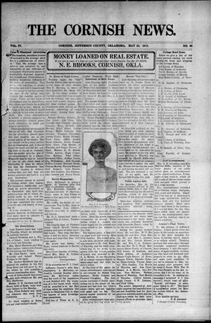 The Cornish News. (Cornish, Okla.), Vol. 4, No. 50, Ed. 1 Friday, May 23, 1913