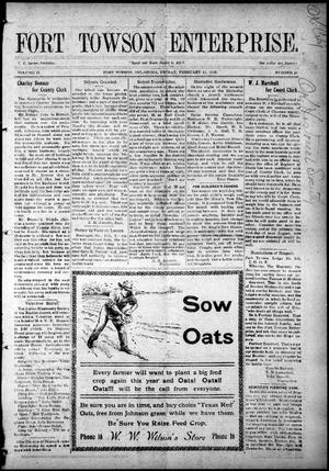 Fort Towson Enterprise. (Fort Towson, Okla.), Vol. 11, No. 40, Ed. 1 Friday, February 11, 1916