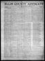 Primary view of Ellis County Advocate (Gage, Okla.), Vol. 1, No. 45, Ed. 1 Thursday, March 20, 1919