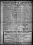 Primary view of Ellis County Advocate (Gage, Okla.), Vol. 1, No. 46, Ed. 1 Thursday, March 27, 1919