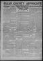 Thumbnail image of item number 1 in: 'Ellis County Advocate (Gage, Okla.), Vol. 5, No. 5, Ed. 1 Thursday, June 8, 1922'.