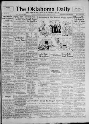 The Oklahoma Daily (Norman, Okla.), Vol. 14, No. 108, Ed. 1 Saturday, February 15, 1930