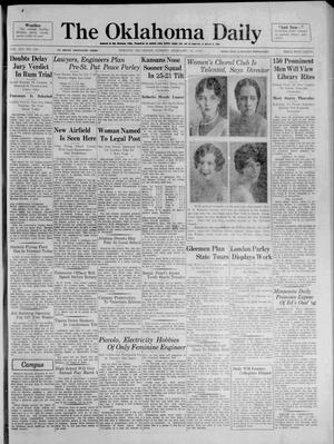 The Oklahoma Daily (Norman, Okla.), Vol. 14, No. 109, Ed. 1 Sunday, February 16, 1930