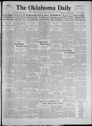 The Oklahoma Daily (Norman, Okla.), Vol. 14, No. 122, Ed. 1 Tuesday, March 4, 1930