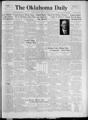 The Oklahoma Daily (Norman, Okla.), Vol. 14, No. 123, Ed. 1 Wednesday, March 5, 1930