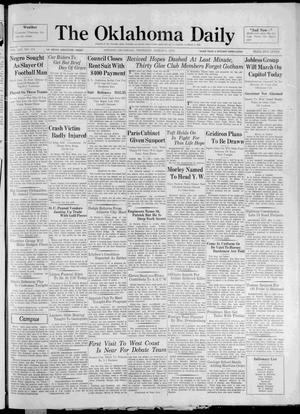 The Oklahoma Daily (Norman, Okla.), Vol. 14, No. 124, Ed. 1 Thursday, March 6, 1930