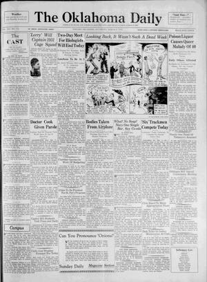 The Oklahoma Daily (Norman, Okla.), Vol. 14, No. 126, Ed. 1 Saturday, March 8, 1930