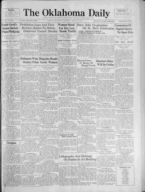 The Oklahoma Daily (Norman, Okla.), Vol. 14, No. 130, Ed. 1 Thursday, March 13, 1930