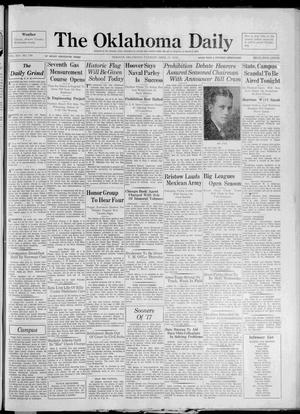 The Oklahoma Daily (Norman, Okla.), Vol. 14, No. 158, Ed. 1 Tuesday, April 15, 1930