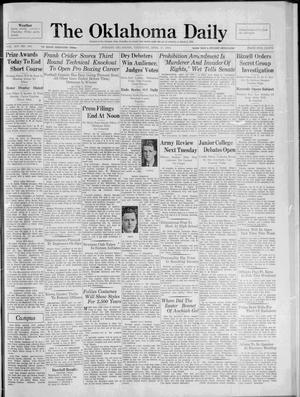 The Oklahoma Daily (Norman, Okla.), Vol. 14, No. 160, Ed. 1 Thursday, April 17, 1930