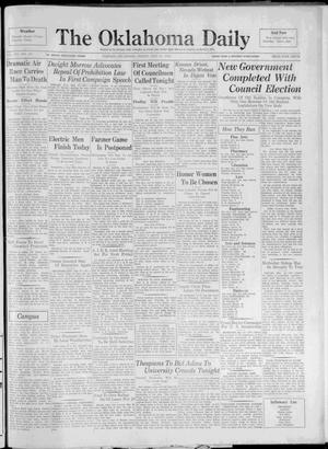 The Oklahoma Daily (Norman, Okla.), Vol. 14, No. 180, Ed. 1 Friday, May 16, 1930