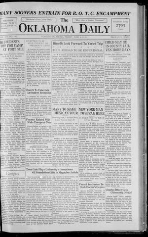 The Oklahoma Daily (Norman, Okla.), Vol. 14, No. 190, Ed. 1 Friday, June 6, 1930