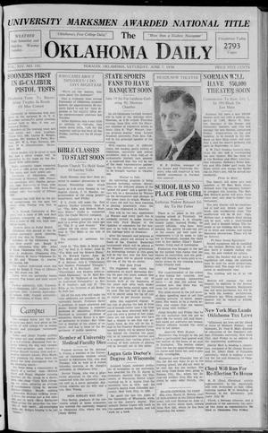 The Oklahoma Daily (Norman, Okla.), Vol. 14, No. 191, Ed. 1 Saturday, June 7, 1930