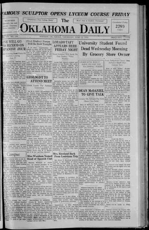 The Oklahoma Daily (Norman, Okla.), Vol. 14, No. 194, Ed. 1 Thursday, June 12, 1930
