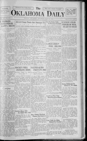 The Oklahoma Daily (Norman, Okla.), Vol. 14, No. 223, Ed. 1 Saturday, July 26, 1930