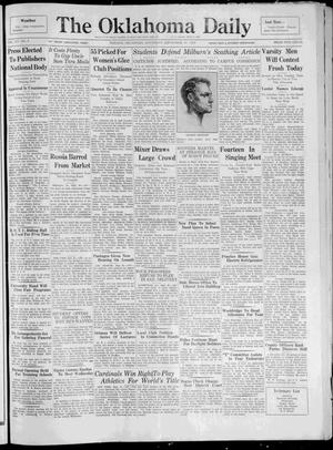 The Oklahoma Daily (Norman, Okla.), Vol. 15, No. 8, Ed. 1 Saturday, September 27, 1930