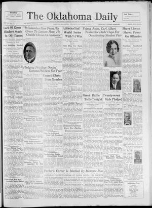 The Oklahoma Daily (Norman, Okla.), Vol. 15, No. 18, Ed. 1 Thursday, October 9, 1930