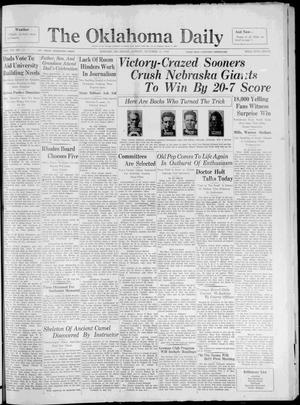 The Oklahoma Daily (Norman, Okla.), Vol. 15, No. 21, Ed. 1 Sunday, October 12, 1930