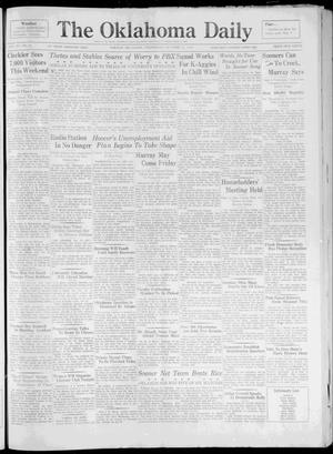 The Oklahoma Daily (Norman, Okla.), Vol. 15, No. 29, Ed. 1 Wednesday, October 22, 1930