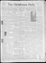 Newspaper: The Oklahoma Daily (Norman, Okla.), Vol. 15, No. 30, Ed. 1 Thursday, …