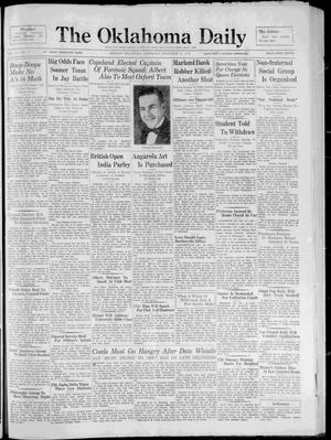 The Oklahoma Daily (Norman, Okla.), Vol. 15, No. 45, Ed. 1 Thursday, November 13, 1930
