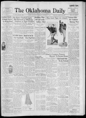 The Oklahoma Daily (Norman, Okla.), Vol. 15, No. 56, Ed. 1 Wednesday, November 26, 1930