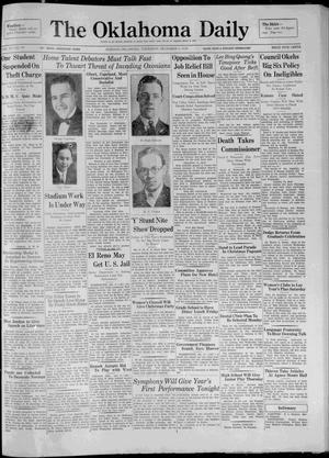 The Oklahoma Daily (Norman, Okla.), Vol. 15, No. 59, Ed. 1 Thursday, December 4, 1930
