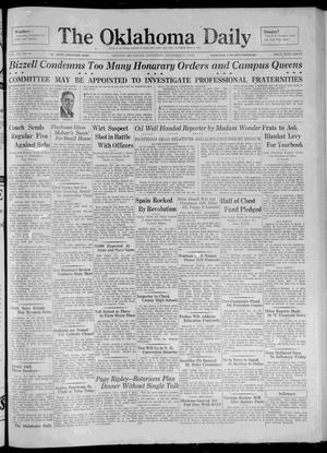 The Oklahoma Daily (Norman, Okla.), Vol. 15, No. 67, Ed. 1 Saturday, December 13, 1930