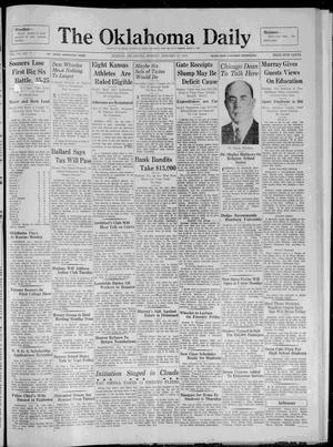 The Oklahoma Daily (Norman, Okla.), Vol. 15, No. 78, Ed. 1 Sunday, January 11, 1931