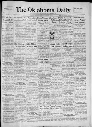 The Oklahoma Daily (Norman, Okla.), Vol. 15, No. 87, Ed. 1 Thursday, January 22, 1931