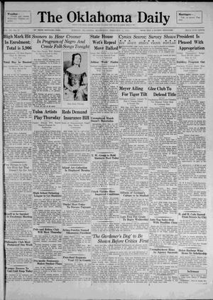 The Oklahoma Daily (Norman, Okla.), Vol. 15, No. 97, Ed. 1 Wednesday, February 11, 1931