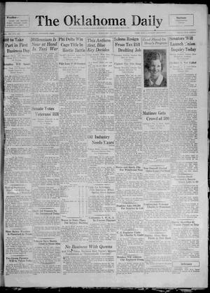 The Oklahoma Daily (Norman, Okla.), Vol. 15, No. 105, Ed. 1 Friday, February 20, 1931