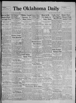 The Oklahoma Daily (Norman, Okla.), Vol. 15, No. 106, Ed. 1 Saturday, February 21, 1931