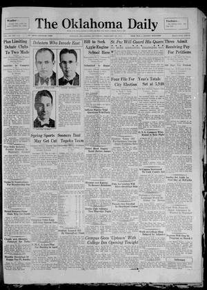 The Oklahoma Daily (Norman, Okla.), Vol. 15, No. 112, Ed. 1 Saturday, February 28, 1931