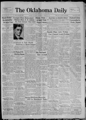The Oklahoma Daily (Norman, Okla.), Vol. 15, No. 127, Ed. 1 Wednesday, March 18, 1931