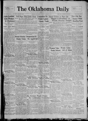 The Oklahoma Daily (Norman, Okla.), Vol. 15, No. 132, Ed. 1 Tuesday, March 24, 1931