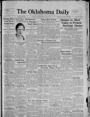 The Oklahoma Daily (Norman, Okla.), Vol. 15, No. 151, Ed. 1 Sunday, April 19, 1931
