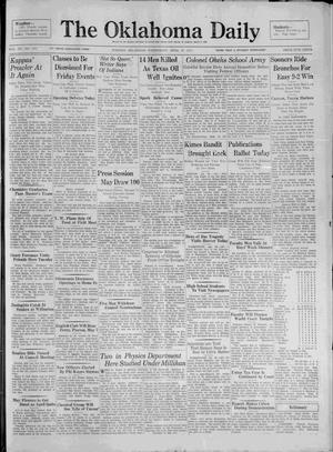 The Oklahoma Daily (Norman, Okla.), Vol. 15, No. 159, Ed. 1 Wednesday, April 29, 1931