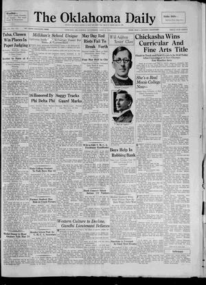 The Oklahoma Daily (Norman, Okla.), Vol. 15, No. 162, Ed. 1 Saturday, May 2, 1931
