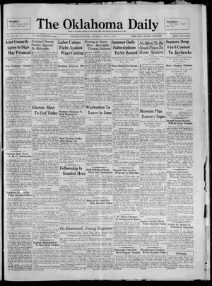 The Oklahoma Daily (Norman, Okla.), Vol. 15, No. 172, Ed. 1 Thursday, May 14, 1931