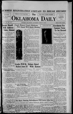 The Oklahoma Daily (Norman, Okla.), Vol. 15, No. 192, Ed. 1 Saturday, June 13, 1931