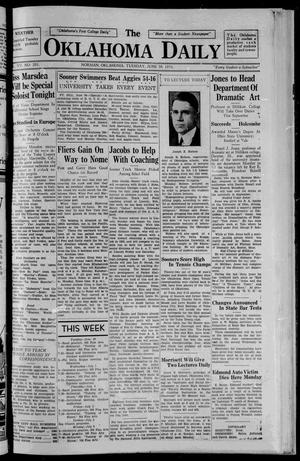 The Oklahoma Daily (Norman, Okla.), Vol. 15, No. 203, Ed. 1 Tuesday, June 30, 1931