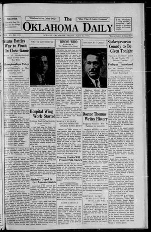 The Oklahoma Daily (Norman, Okla.), Vol. 15, No. 225, Ed. 1 Friday, July 31, 1931